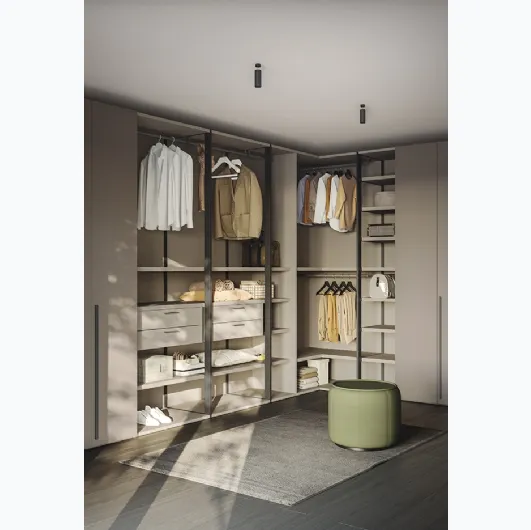 Concrete Wardrobe A01 by Colombini Casa