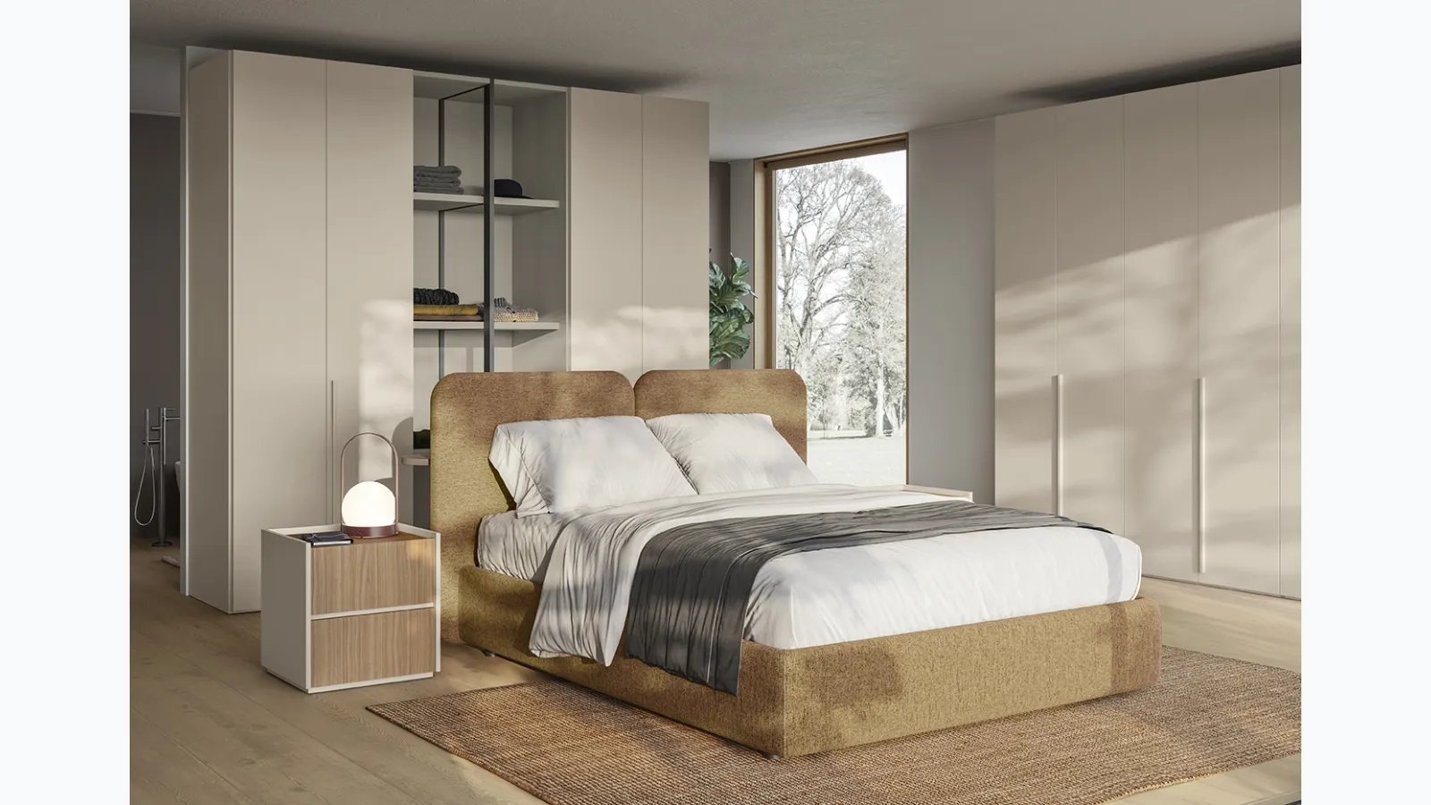 Concreta N111 Wardrobe by Colombini Casa