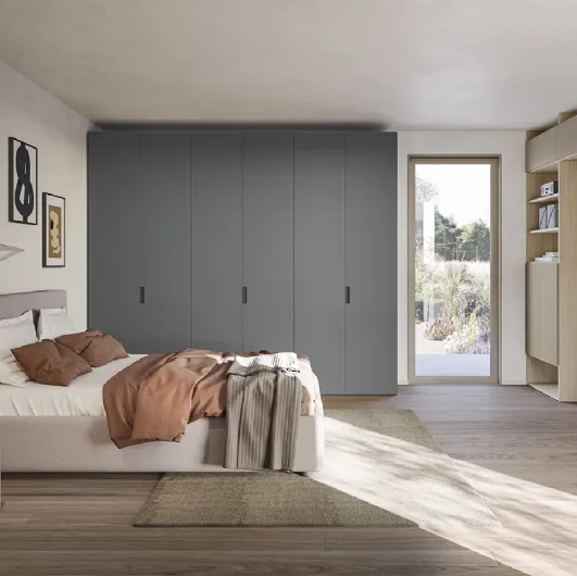 Concreta N128 Wardrobe by Colombini Casa
