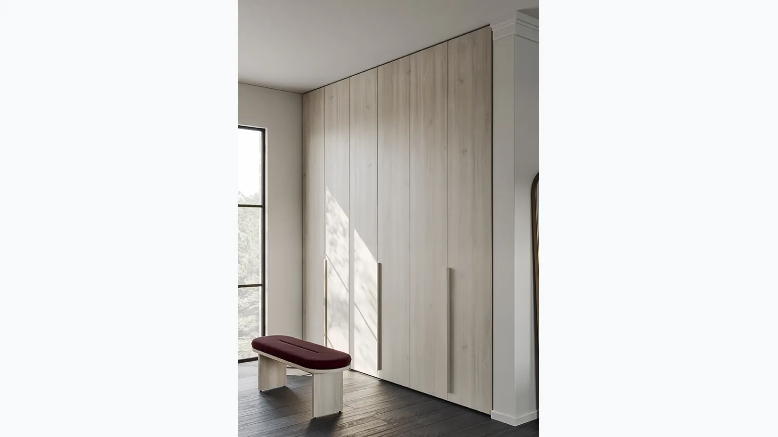 Concrete wardrobe N20 by Colombini Casa