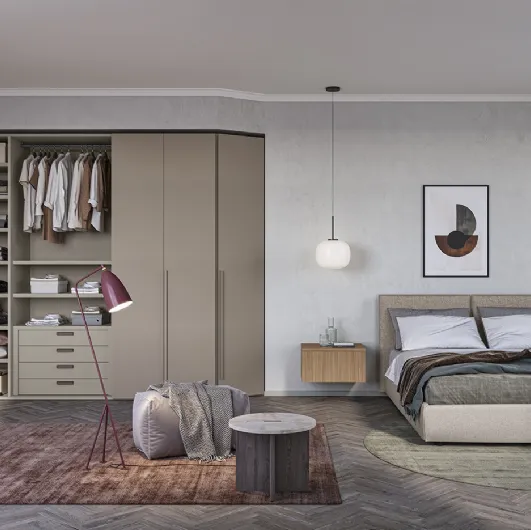 Concrete wardrobe N21 by Colombini Casa