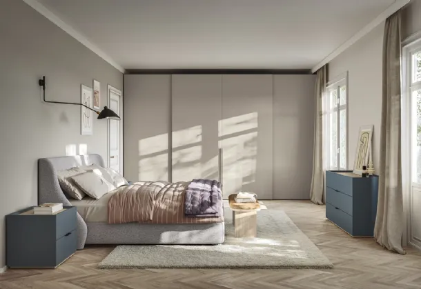 Concrete Sliding Wardrobe N22 by Colombini Casa