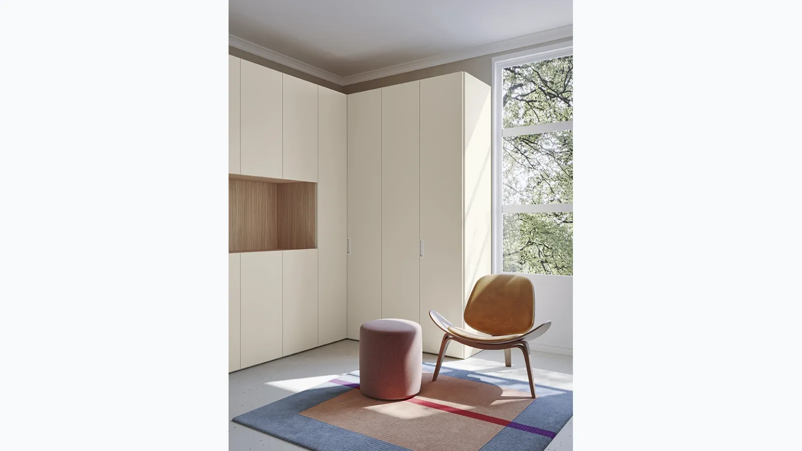 Concrete wardrobe N23 by Colombini Casa