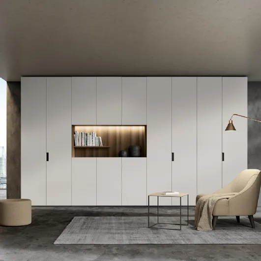 Concrete U11 wardrobe by Colombini Casa