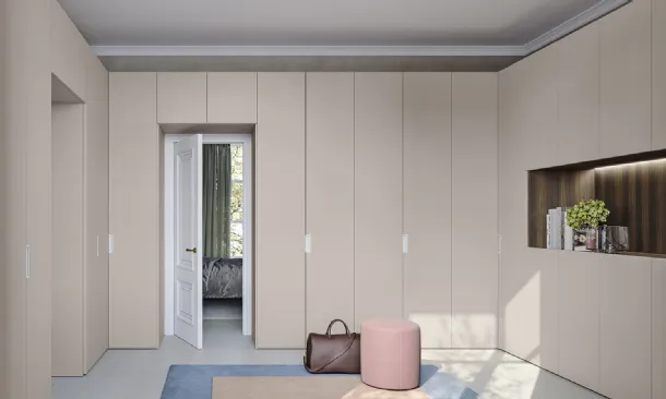 Concrete-W04 wardrobe by Colombini Casa