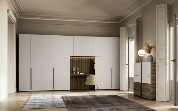Concrete W06 wardrobe by Colombini Casa