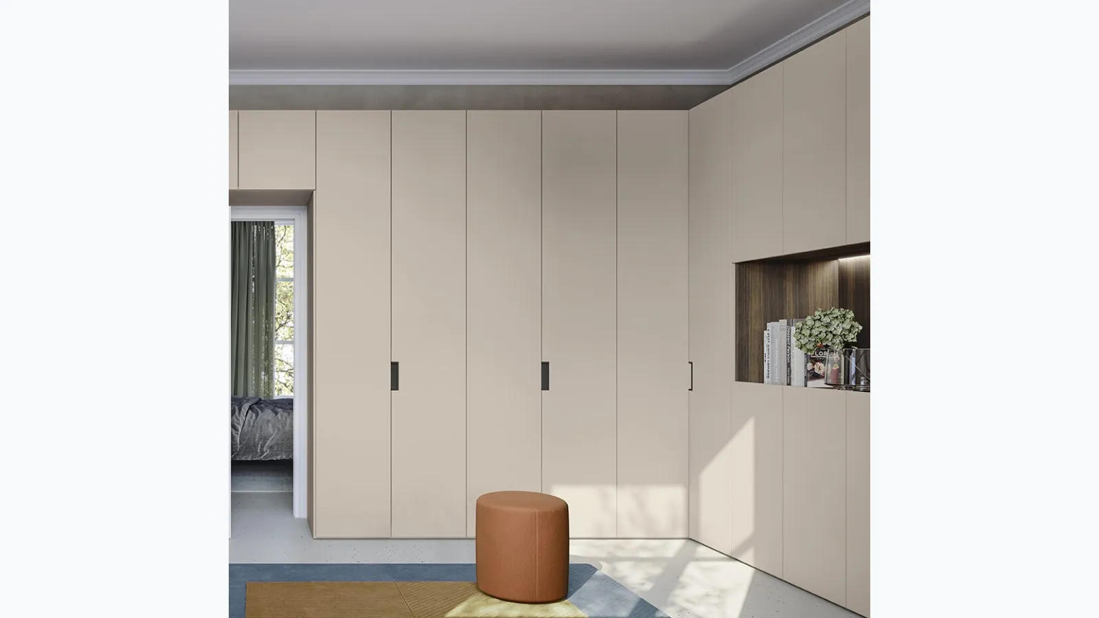 Colombini Casa Concreta W106 Wardrobe
