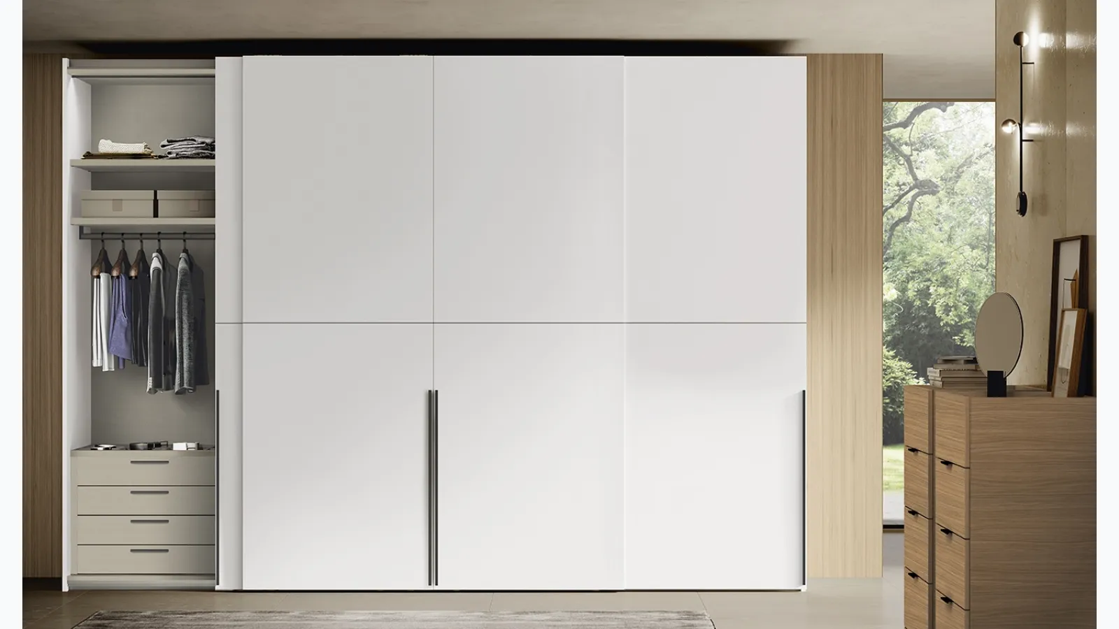Concreta W124 Wardrobe by Colombini Casa