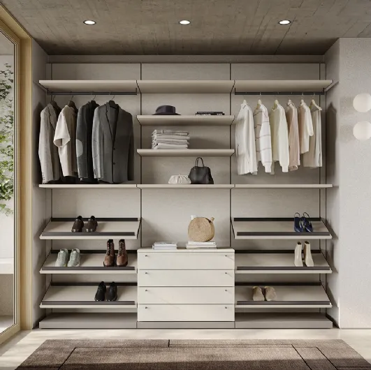 Connex U101 Walk-in Closet by Colombini Casa