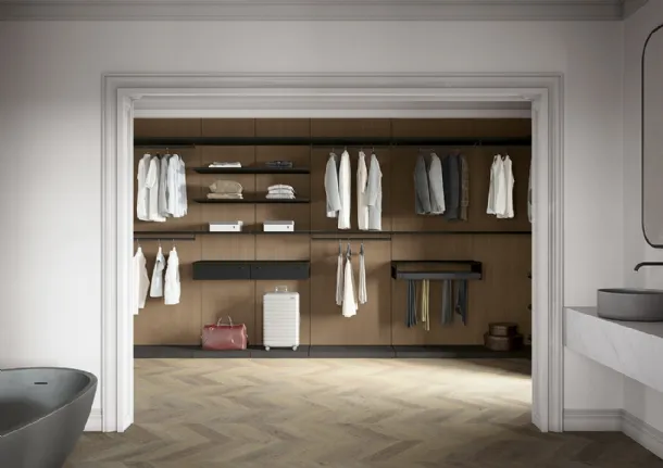 Connex U110 Walk-in Closet by Colombini Casa