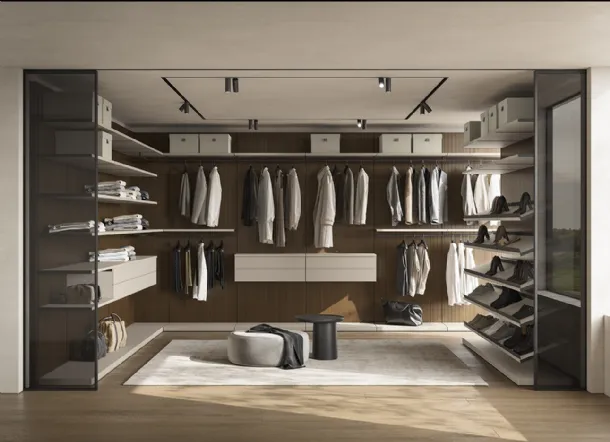 Connex W101 Walk-in Closet by Colombini Casa