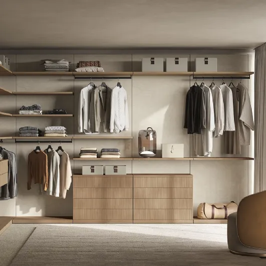 Connex W102 Walk-in Closet by Colombini Casa
