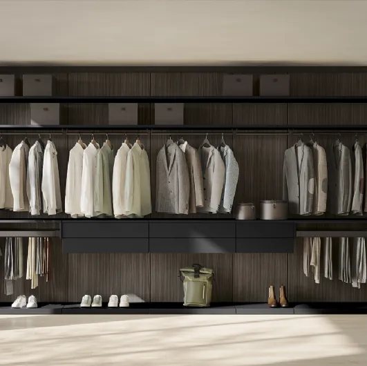 Connex W103 Walk-in Closet by Colombini Casa
