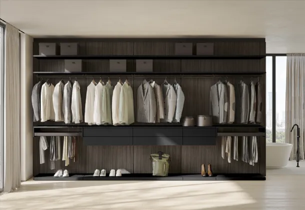 Connex W103 Walk-in Closet by Colombini Casa
