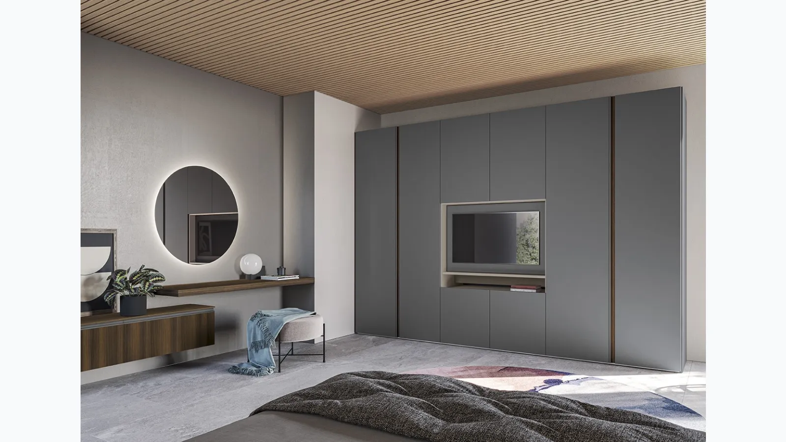 Cutting Plus W108 Wardrobe by Colombini Casa