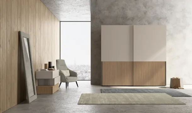 Cutting U18 Sliding Wardrobe by Colombini Casa