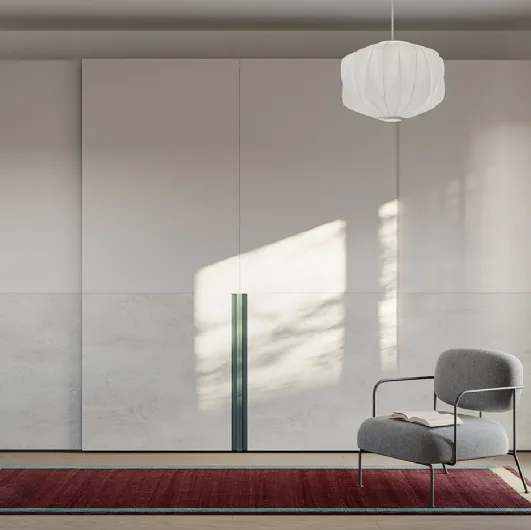 Cutting W20 Sliding Wardrobe by Colombini Casa.