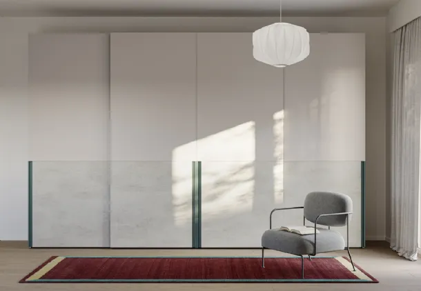 Cutting W20 Sliding Wardrobe by Colombini Casa.