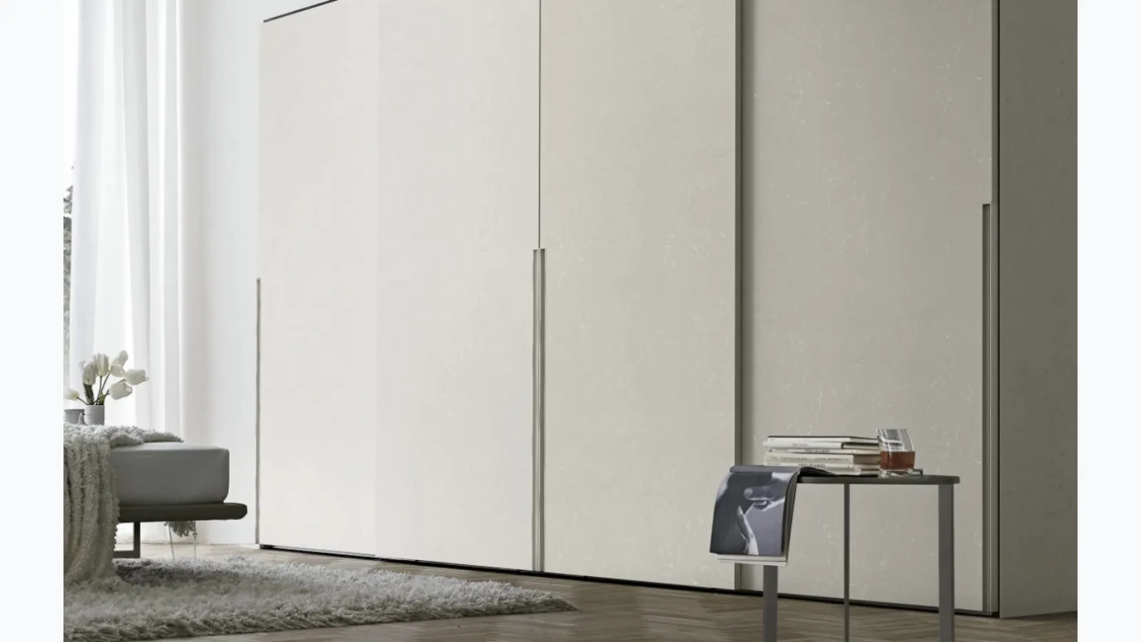 Wardrobe with sliding door Doris by Tomasella