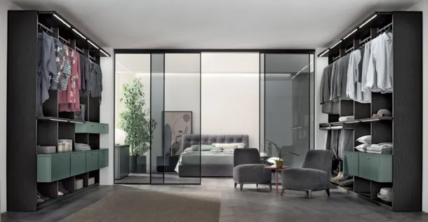 Walk-in closet Doxa by Tomasella.