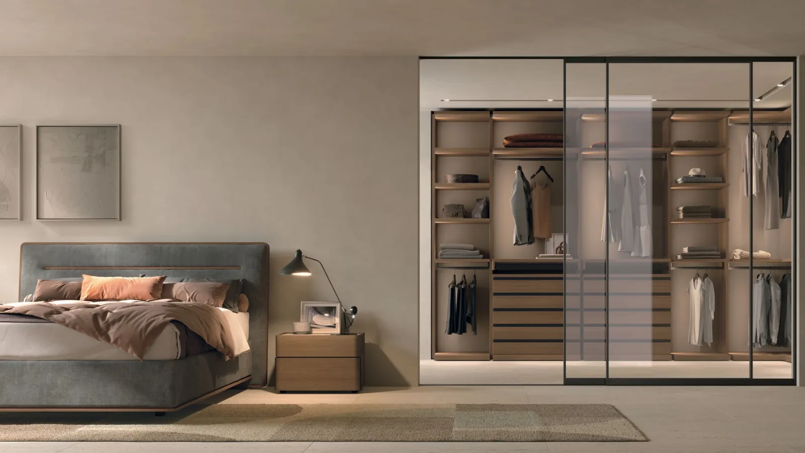 Doxa walk-in closet by Tomasella.