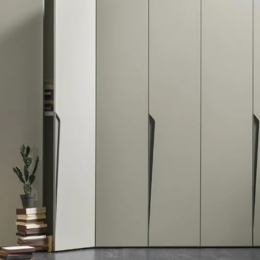 Wardrobe with swing door Drop by Tomasella.