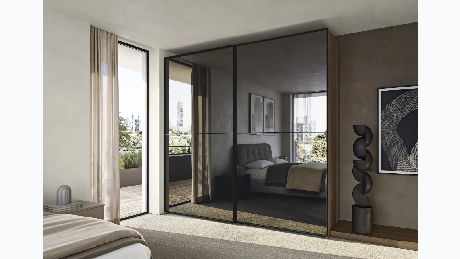 Duo N104 Wardrobe by Colombini Casa
