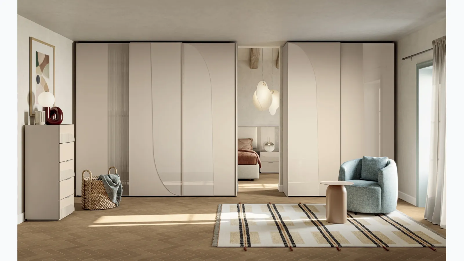 Eclectic wardrobe EN003 by Colombini Casa