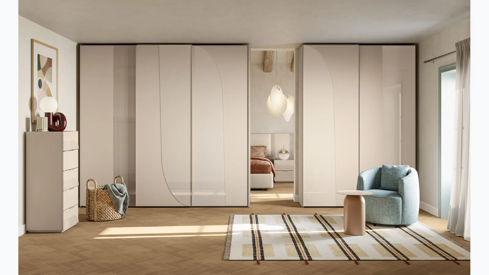 Eclectic wardrobe EN03 by Colombini Casa