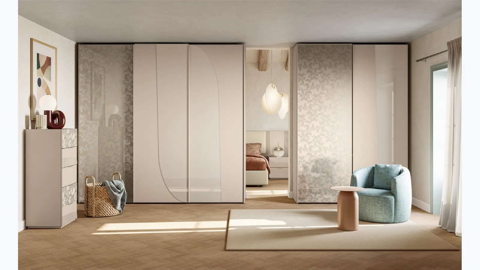 Eclectic wardrobe EN03 by Colombini Casa
