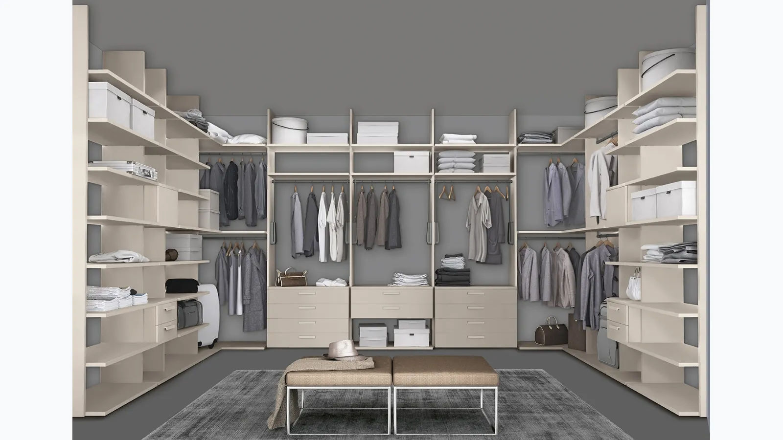 Flexo Golf Utility wardrobe by Colombini Casa