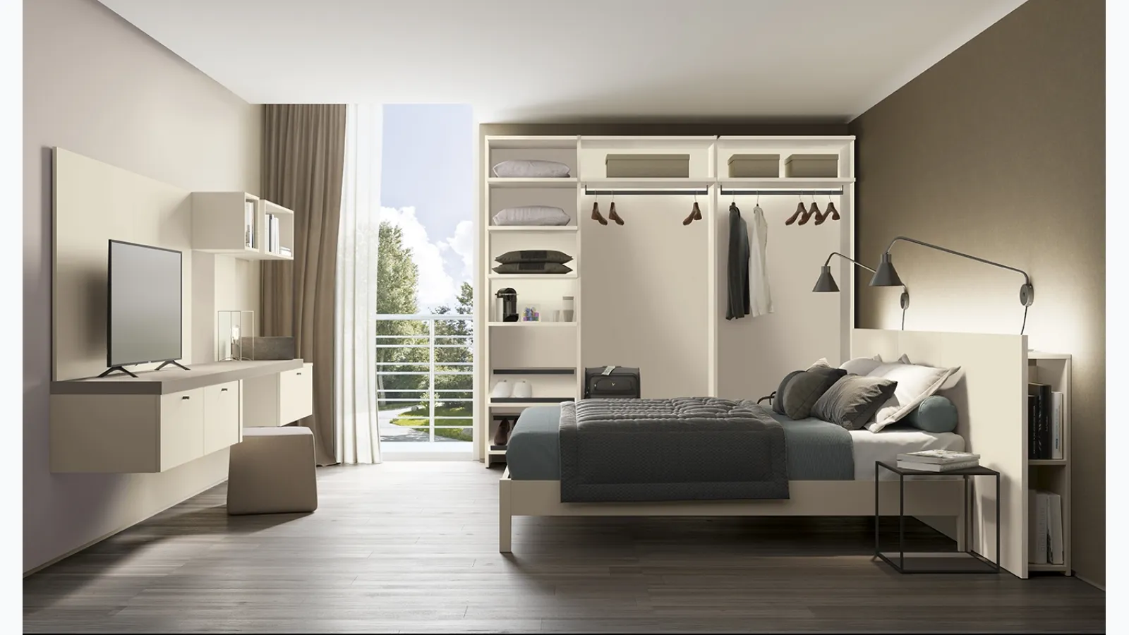 Colombini Casa Flexo H105 Wardrobe