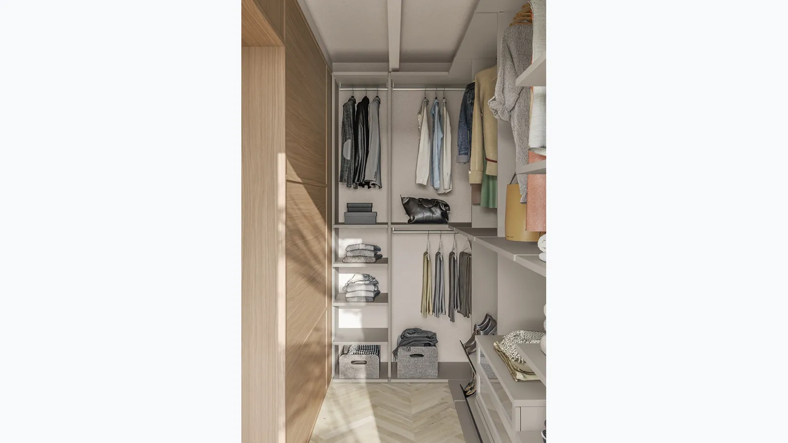 Colombini Casa Flexo N113 Walk-in Closet