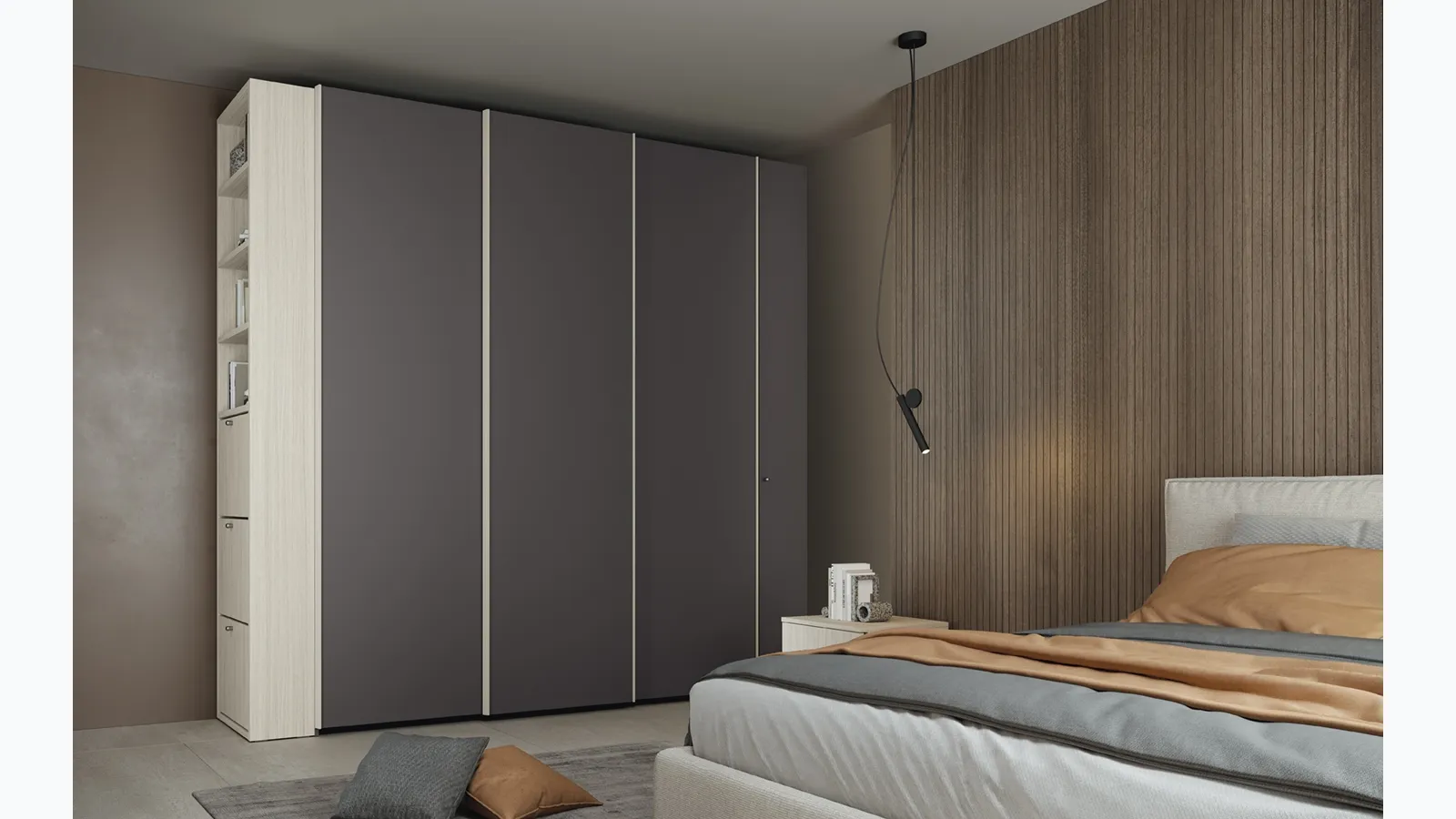 Free wardrobe A001 Flight by Colombini Casa