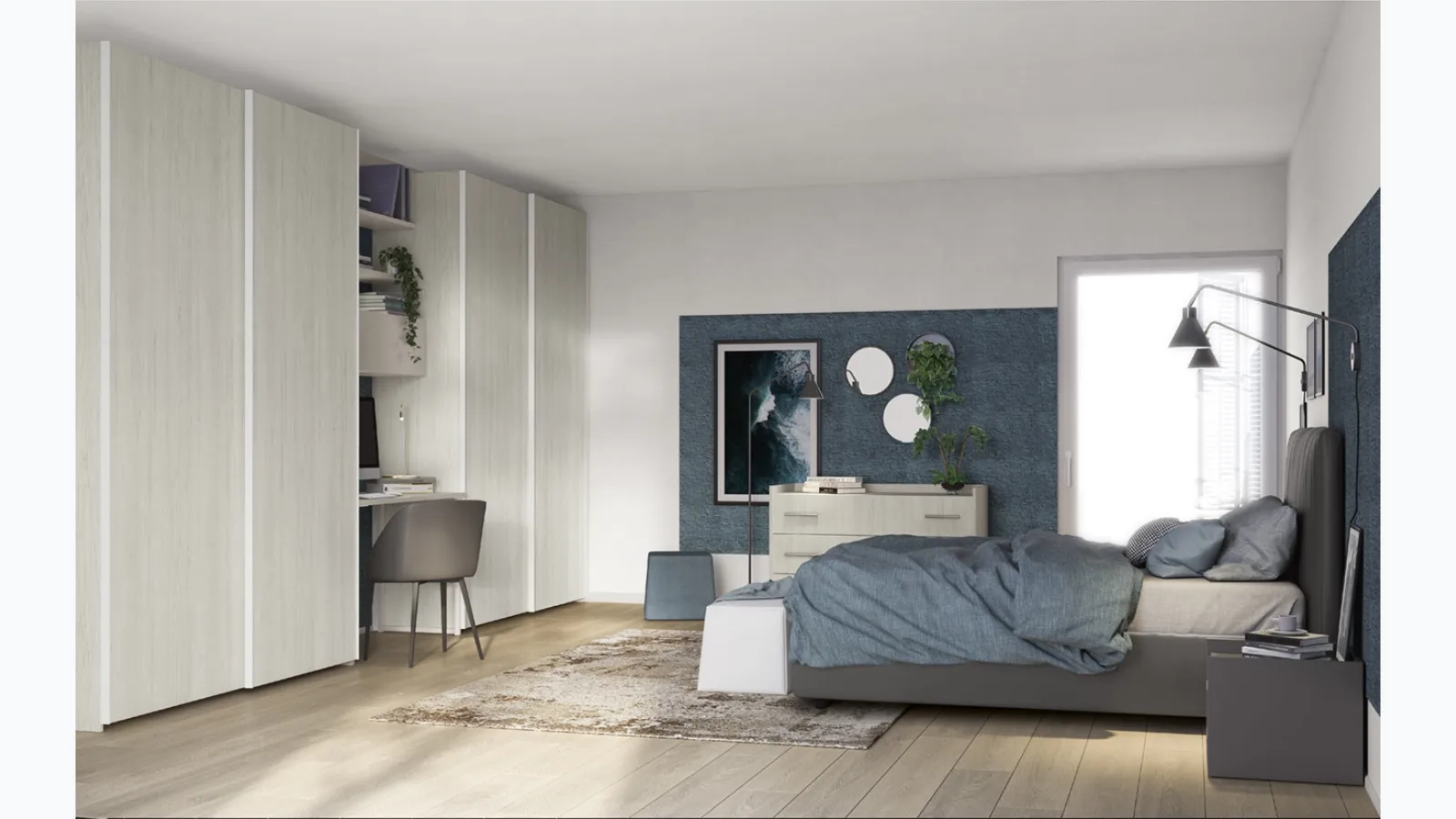 Wardrobe Free M013 Volo by Colombini Casa