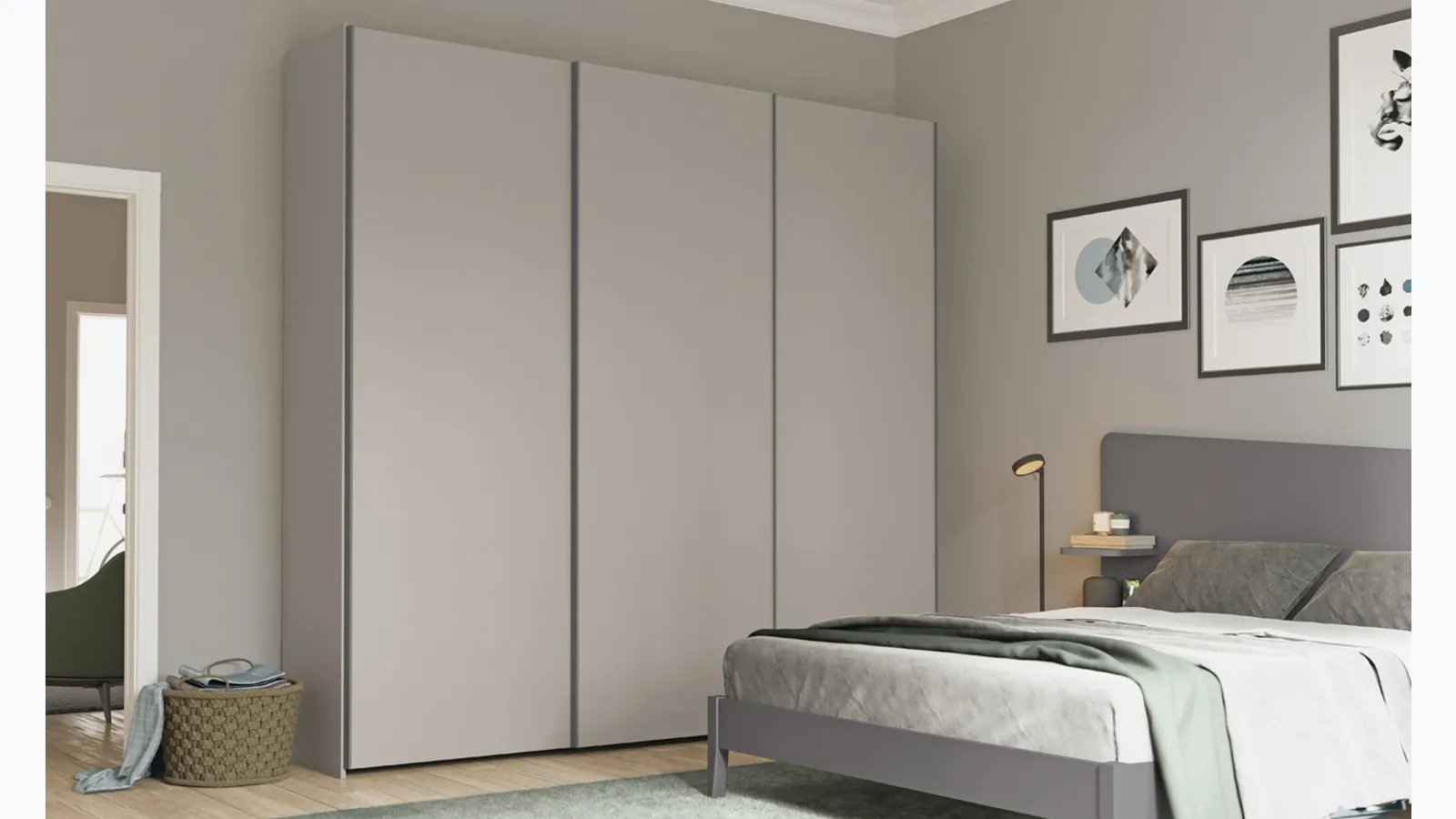 Wardrobe Free M018 by Colombini Casa Fly