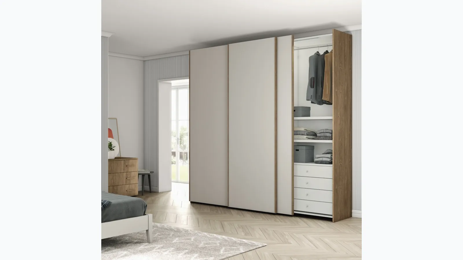 Free Volo M006 Wardrobe by Colombini Casa