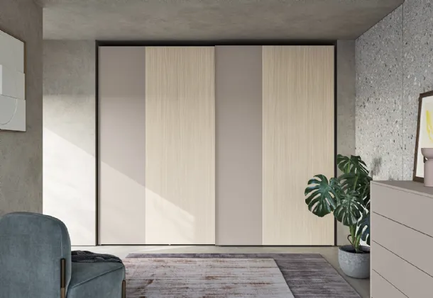Freedom W15 wardrobe by Colombini Casa.