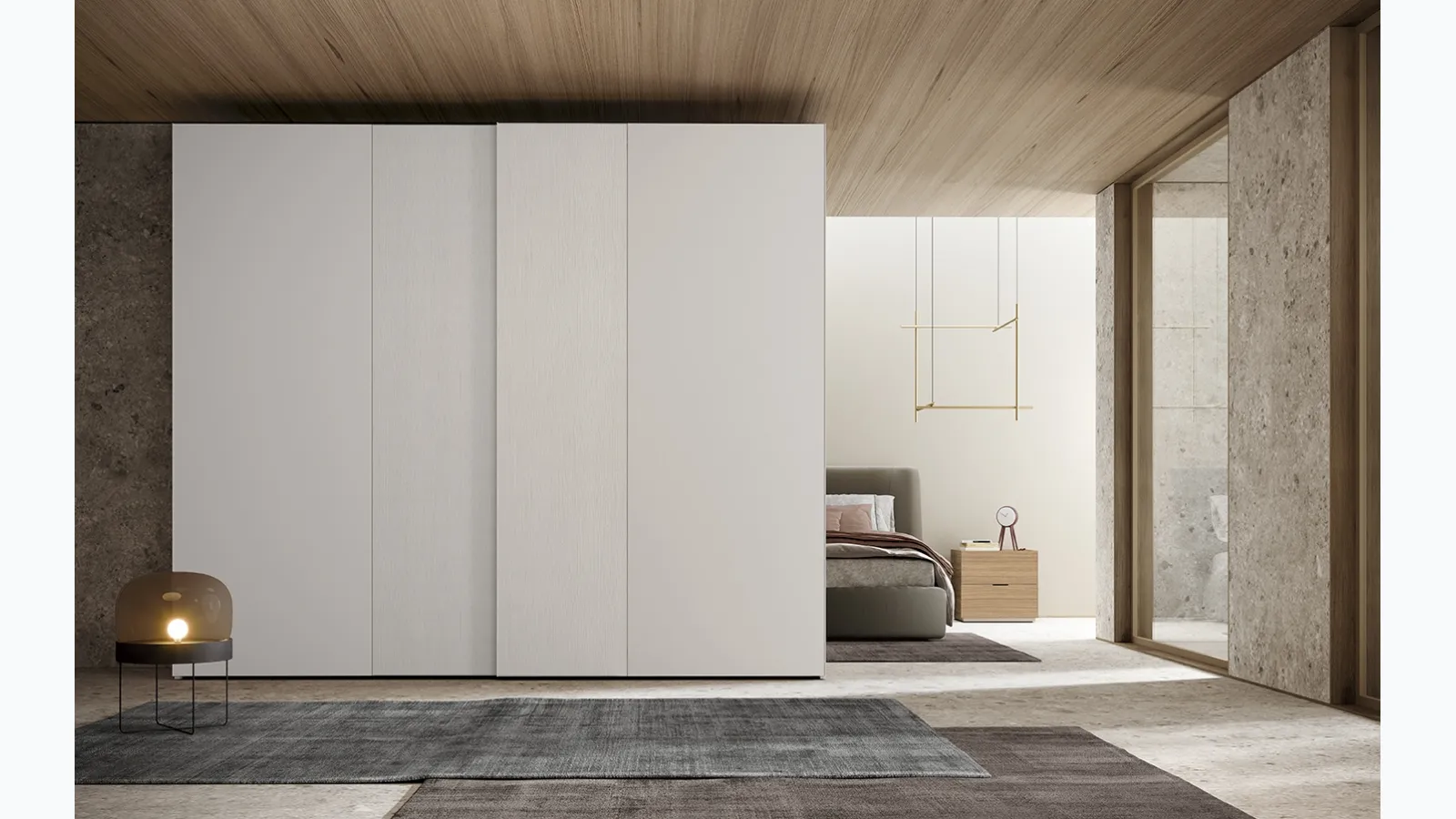 Freedom W16 wardrobe by Colombini Casa.