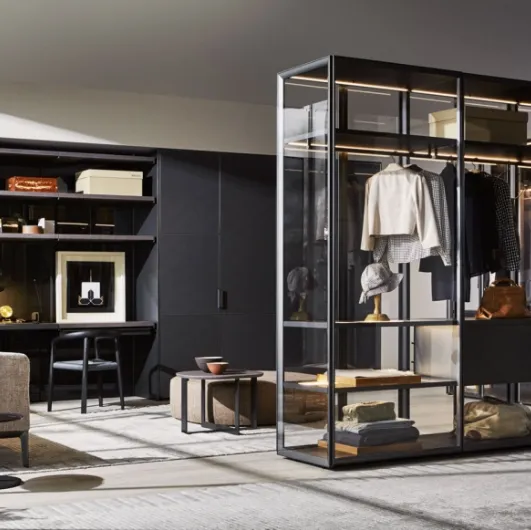 Walk-in closet Gliss Master Dressing by Molteni & C