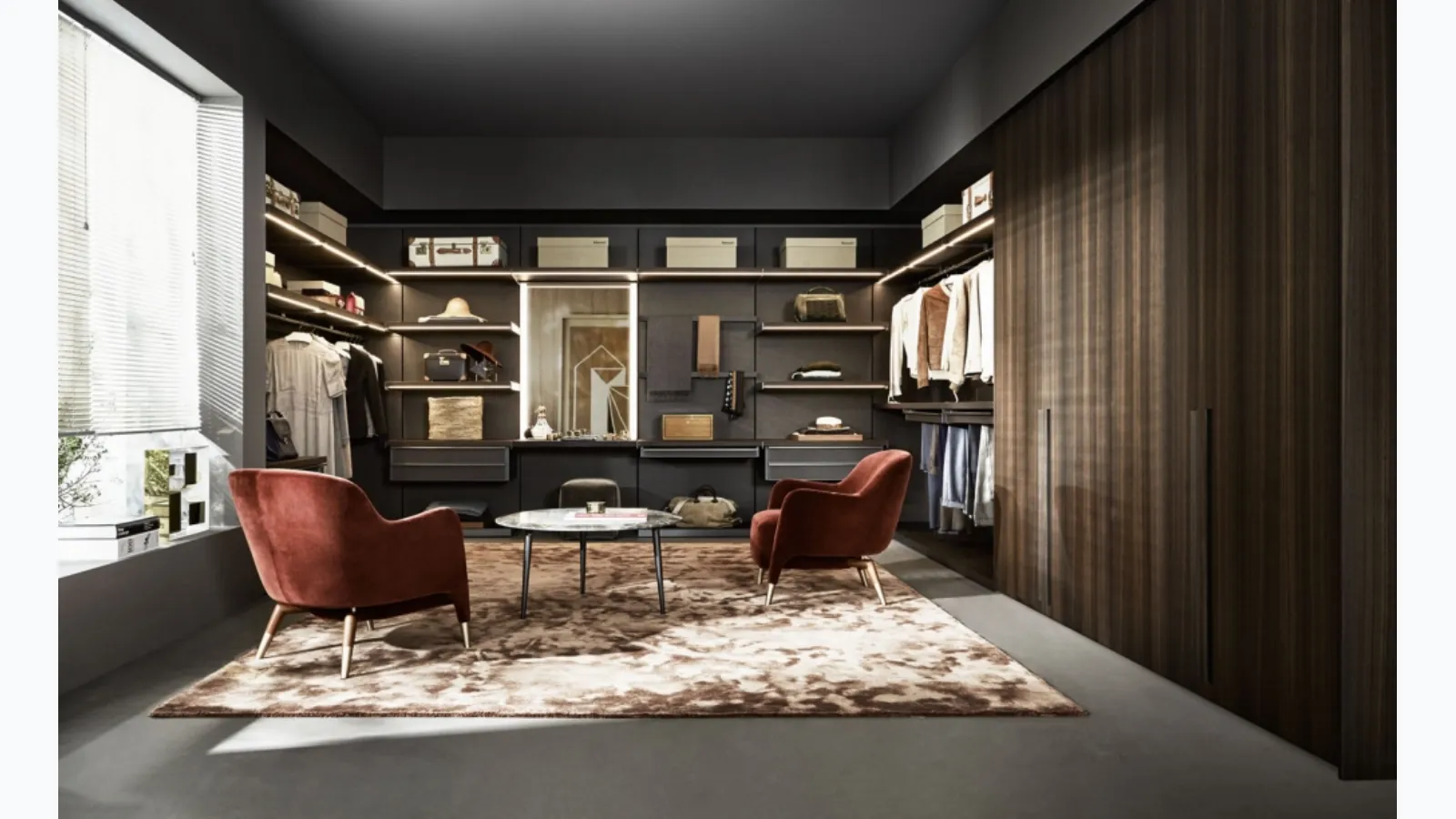 Gliss Master Dressing wardrobe by Molteni & C