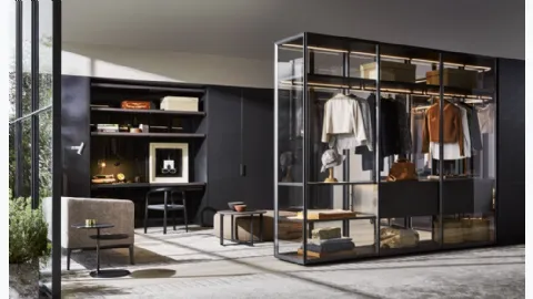 Walk-in closet Gliss Master Dressing by Molteni & C