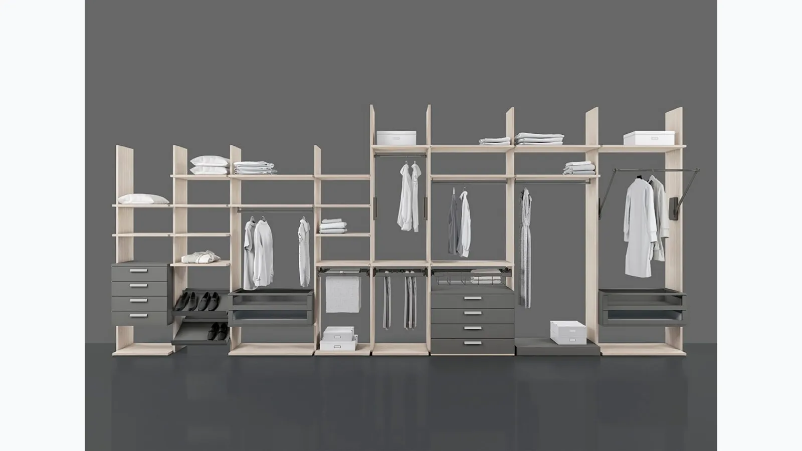Wardrobe Golf Flexo U49 by Colombini Casa