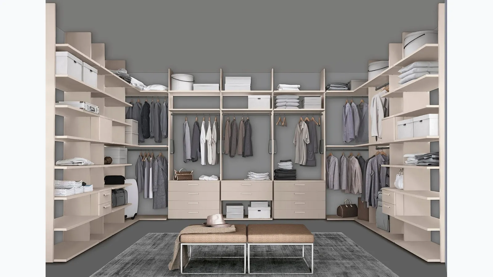 Golf Flexo U50 wardrobe by Colombini Casa