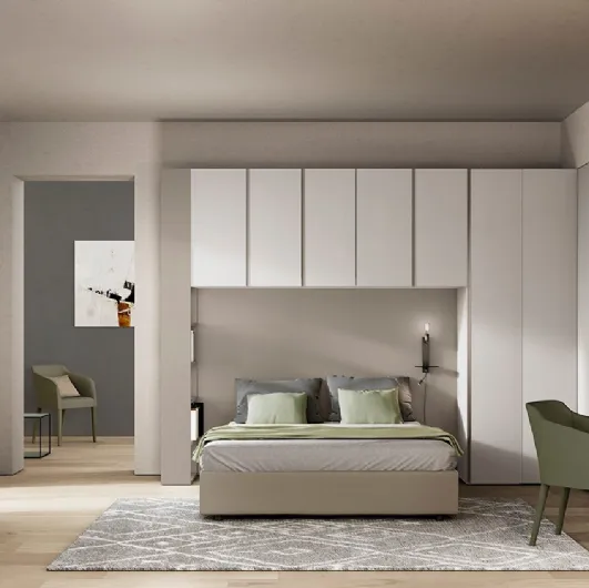Golf N08 bridge wardrobe by Colombini Casa.