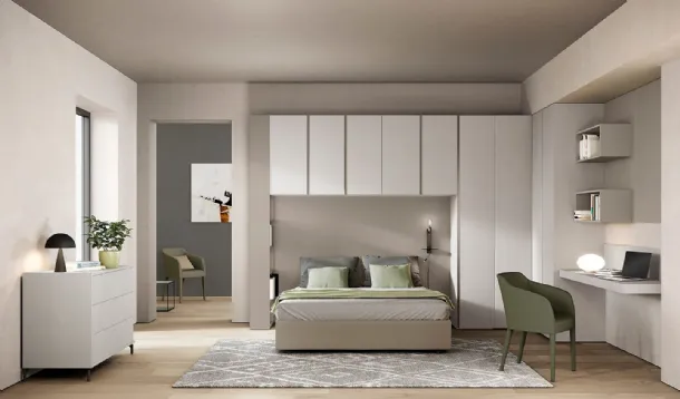 Golf N08 bridge wardrobe by Colombini Casa.