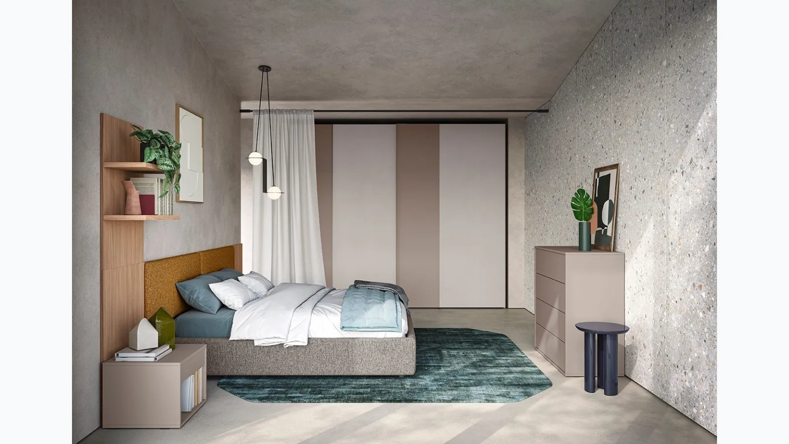 Golf N09 wardrobe by Colombini Casa