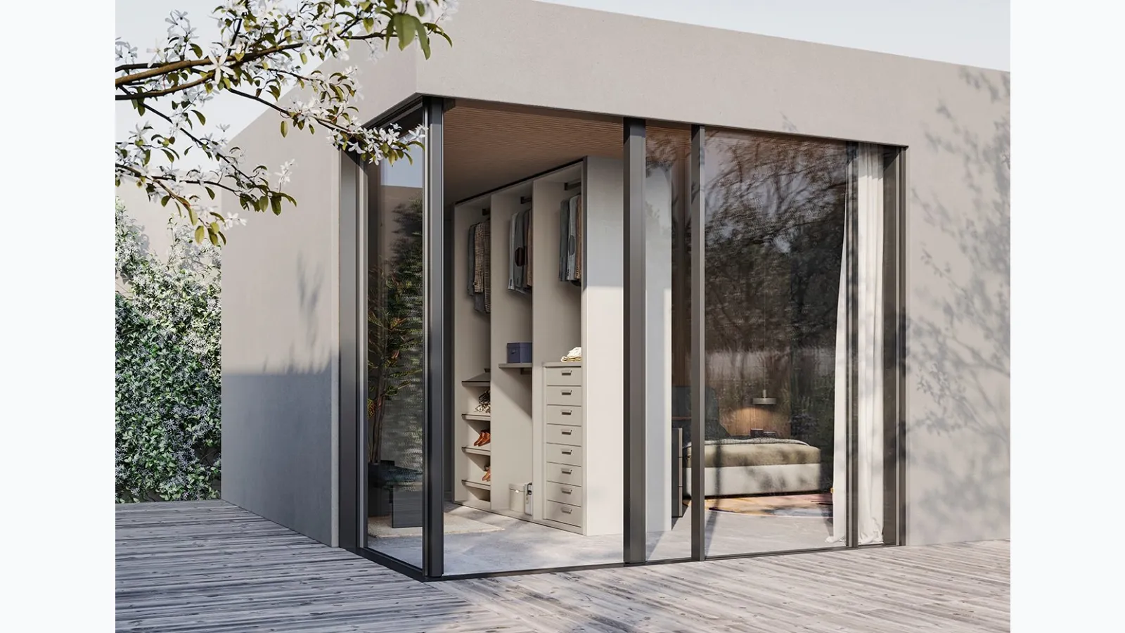 Golf N12 walk-in closet by Colombini Casa