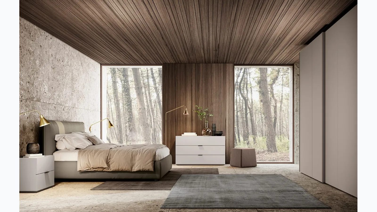 Golf N15 wardrobe by Colombini Casa