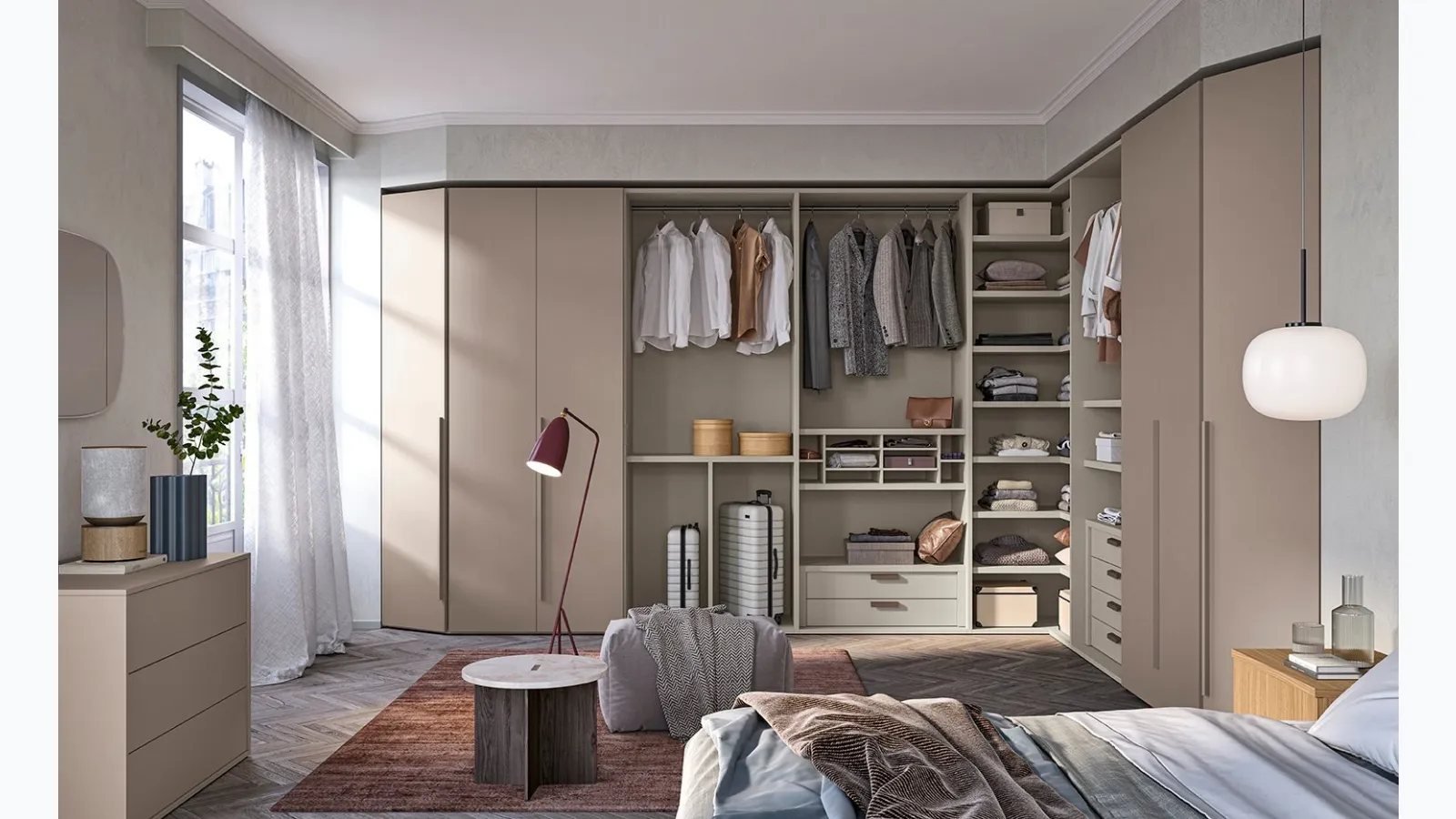 Golf N21 wardrobe by Colombini Casa